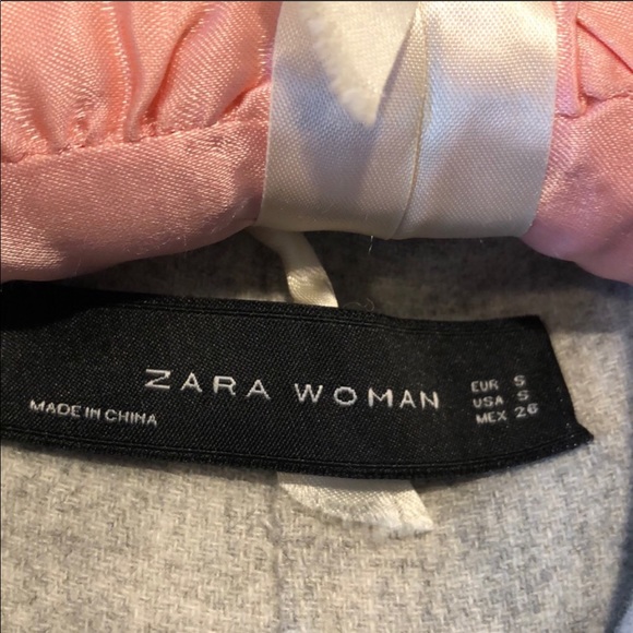 Zara grey wool blend shawl - Picture 5 of 5